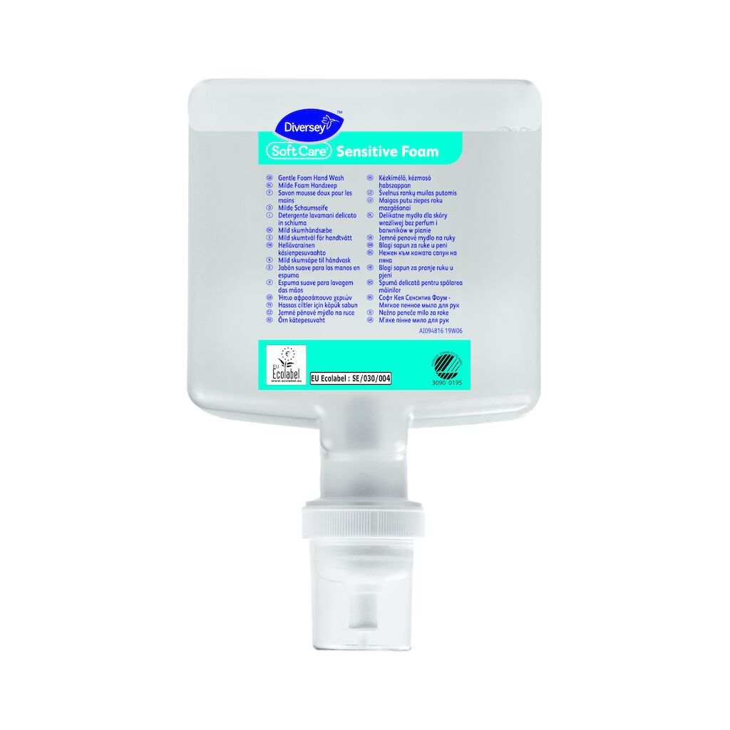Soft Care Sensitive Foam 4x1.3L - Jabón de manos suave en espuma