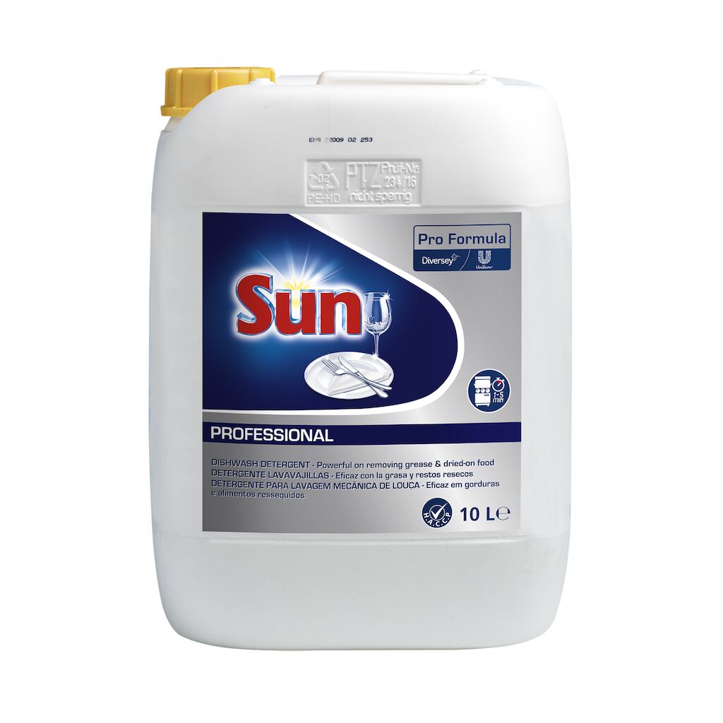 Sun Pro Formula Detergente Líquido Lavavajillas 10L - Detergente líquido para el lavado automático de vajilla