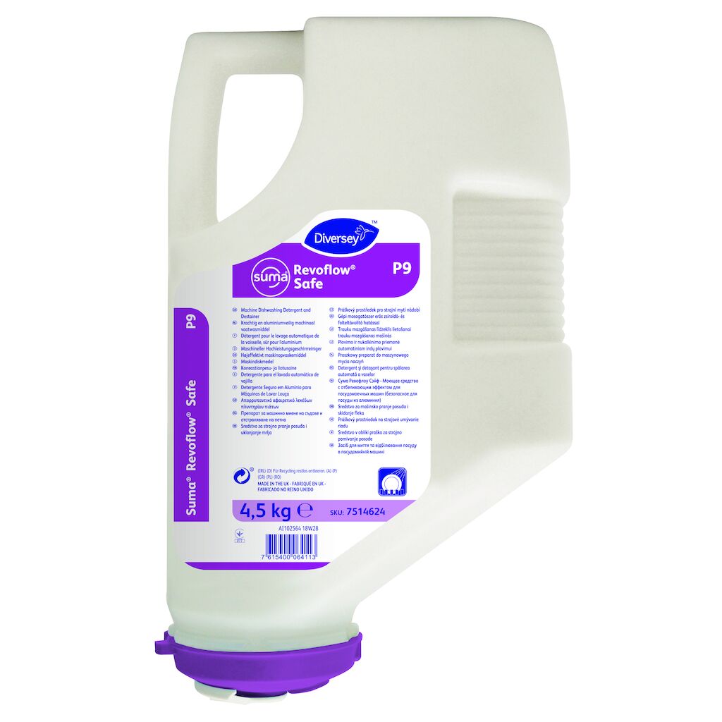 Suma Revoflow Safe P9 3x4.5kg - Detergente para el lavado automático de vajillas