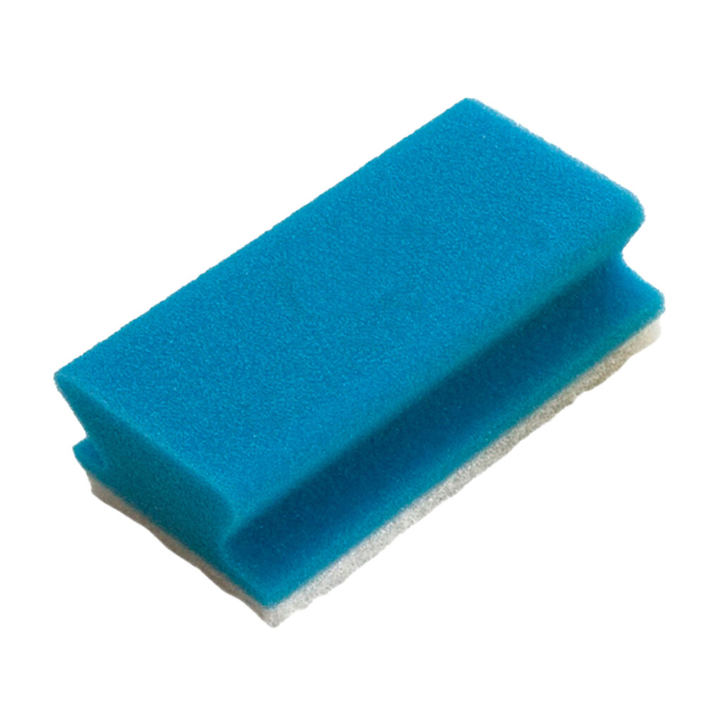TASKI Salvauñas 10pz - 14 x 8 cm - Azul - Estropajo no abrasivo. Colores azul, rojo y amarillo
