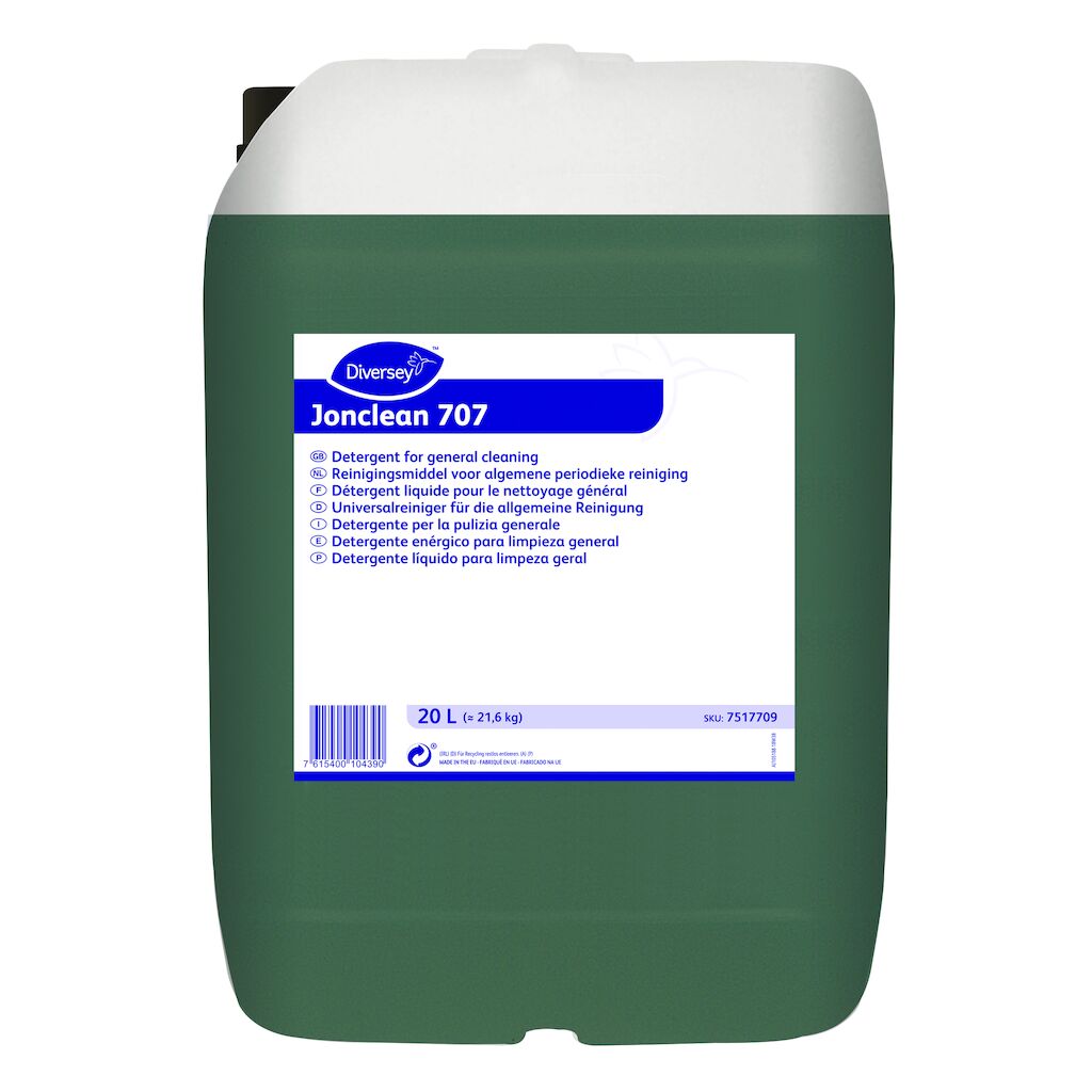 Jonclean 707 20L - Detergente enérgico para limpieza general