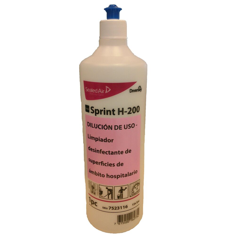 TASKI Sprint H-200 Botellas dosificadoras vacías - 500ml 15x1unid - Botellas dosificadoras 1L para producto diluido TASKI Sprint H-200