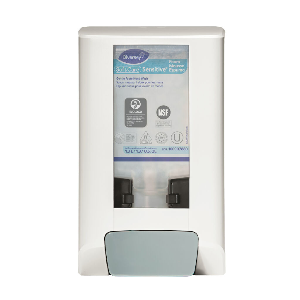 IntelliCare Dispenser Manual 1unid - Blanco - Sistema innovador de dosificación de productos de higiene de manos