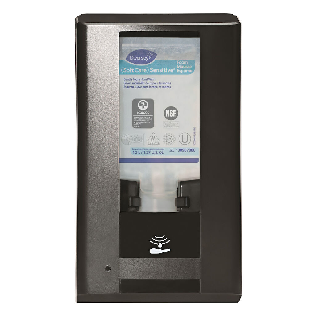 IntelliCare Dispenser Hybrid 1unid - Negro - Sistema innovador de dosificación de productos de higiene de manos