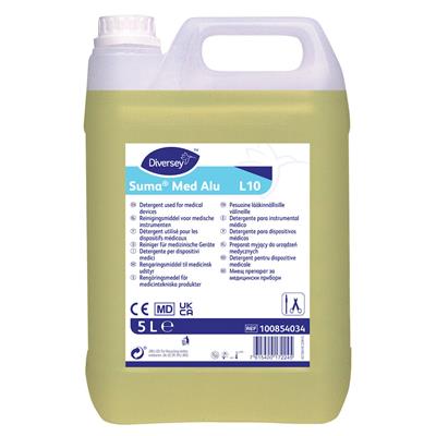 Suma Med Alu L10 2x5L - Detergente para el lavado automático de Instrumental Sanitario