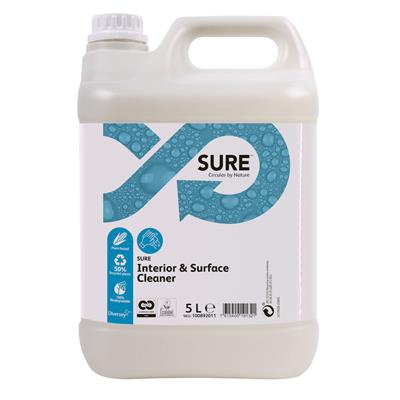 SURE Interior & Surface Cleaner 2x5L - Detergente limpiador para interiores y superficies