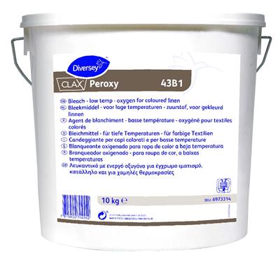 Clax Peroxy 43B1 10kg - Blanqueante oxigenado para ropa de color a baja temperatura