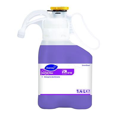 Suma Bac SD D10 2x1.4L - Detergente desinfectante