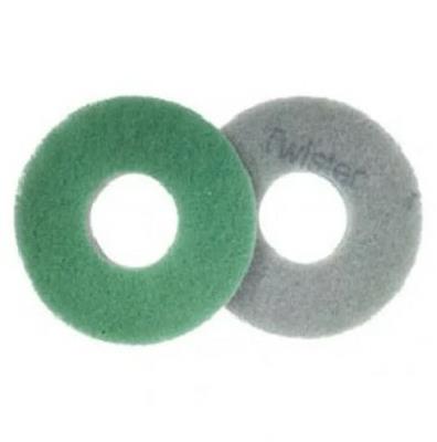 Discos diamantados limpieza suelos Twister™ 2unid - Verde - Disco polivalente para suelos duros
