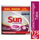 Sun Pro Formula All in 1 Extra Power 175pz - Detergente en pastillas todo en 1 para el lavado automático de la vajilla; lava y seca la vajilla, elimina la reposición de sal y protege los cristales